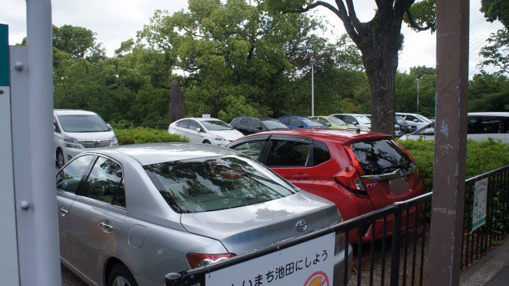 五月山動物園第2駐車場