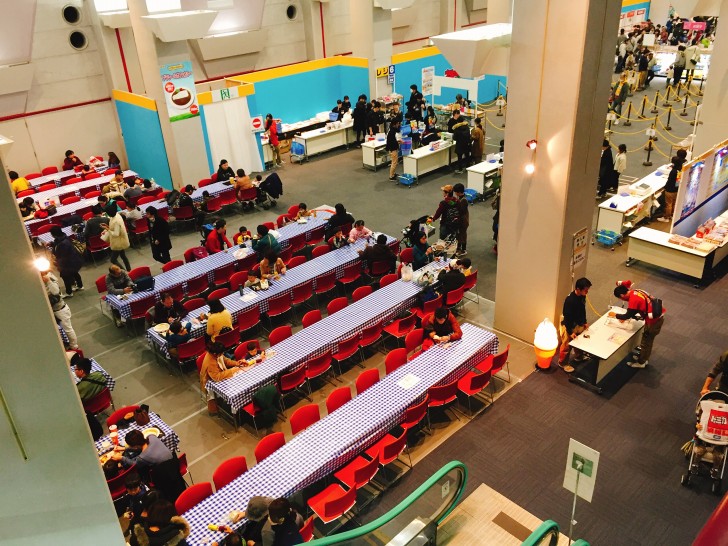 10:40頃に撮影したプラレールカフェ