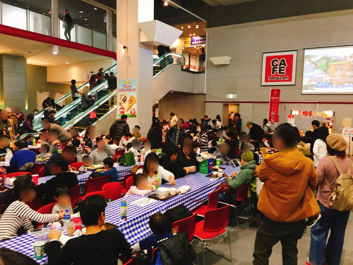 プラレールカフェ 満席