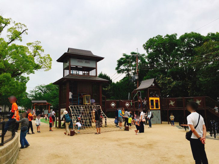 忍者のとりで(アスレチック遊具)